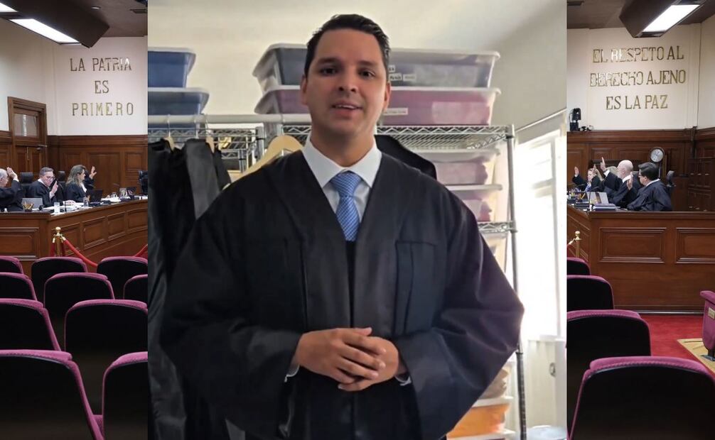 El ministro electo Arístides Rodrigo Guerrero García presume en redes su toga para la Corte. Foto: X @AristidesRodri