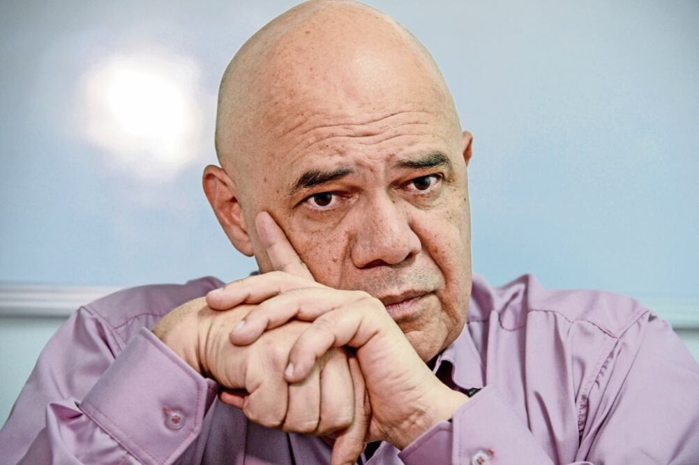 Secretario ejecutivo de la Mesa de la Unidad Democrática, Jesús Torrealba (FEDERICO PARRA. AFP)