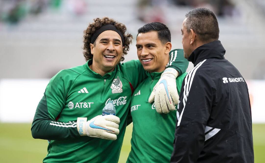Guillermo Ochoa y Luis Ángel Malagón con la Selección Mexicana - Foto: Imago7
