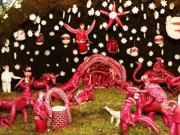 Oaxaca celebrates Christmas with radishes