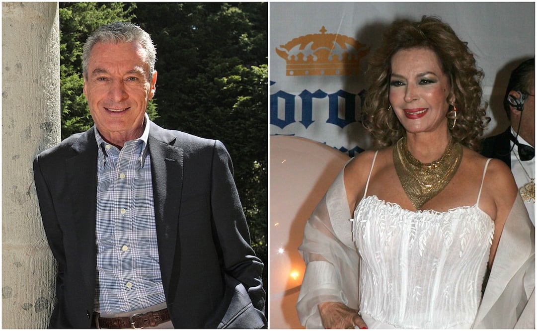 César Costa y Elsa Aguirre. Fotos: EFE y Archivo