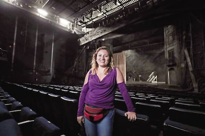 Ana Lilia Espinoza es la luz de los actores