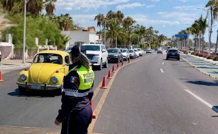 Vacaciones de verano movilizan 25 mil vehículos hacia playas de Baja California Sur; refuerzan vigilancia 