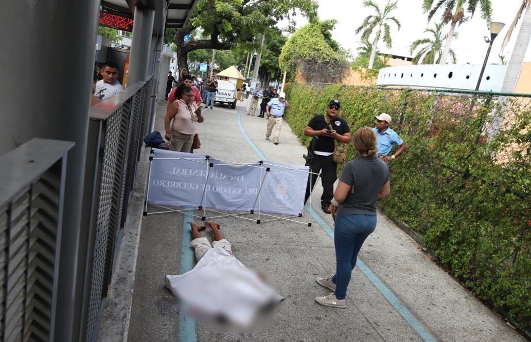Un hombre fue asesinado a balazos en la calle Ruiz Cortines, a la altura de la colonia de La Laja, en la parte alta de Acapulco. Foto: Cuartoscuro.com