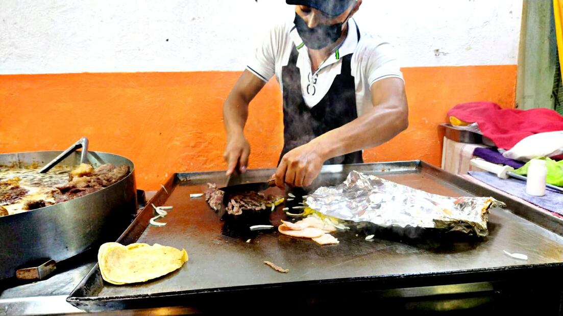 Preparacion de tacos