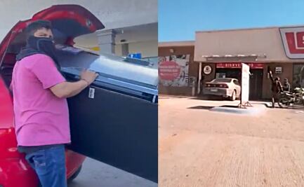 VIDEOS. Saquean comercios tras detención de Ovidio Guzmán "El Ratón"