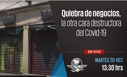 Quiebras de negocios, la otra cara destructora del Covid-19