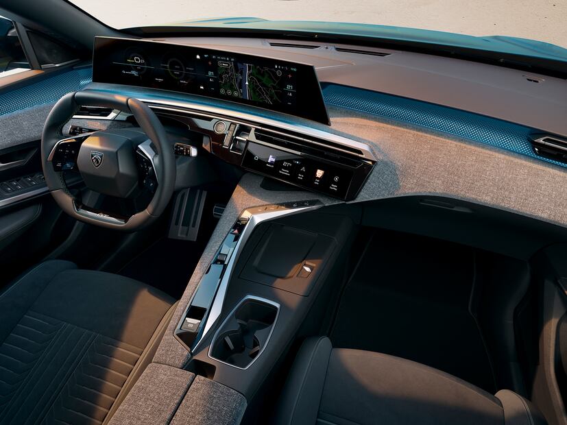 Así será la nueva combinación de pantallas de Peugeot, que estrenará el futuro 3008.