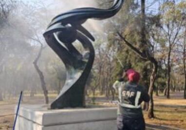 Continúa la recuperación y mantenimiento del Centro Histórico de CDMX; acciones no son por el mundial de futbol 2026, asegura autoridad