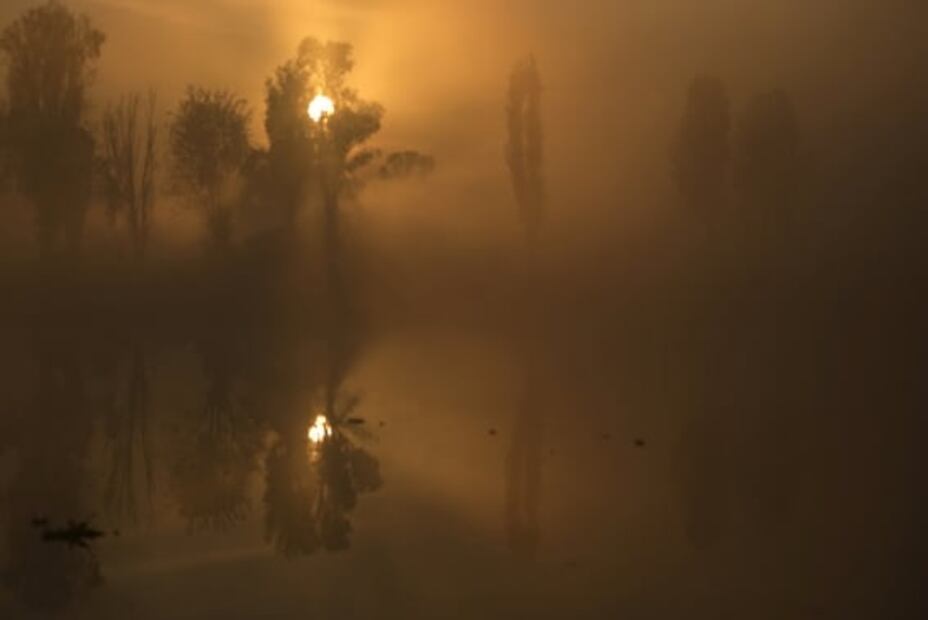 Así es ver el amanecer en Xochimilco sin turistas