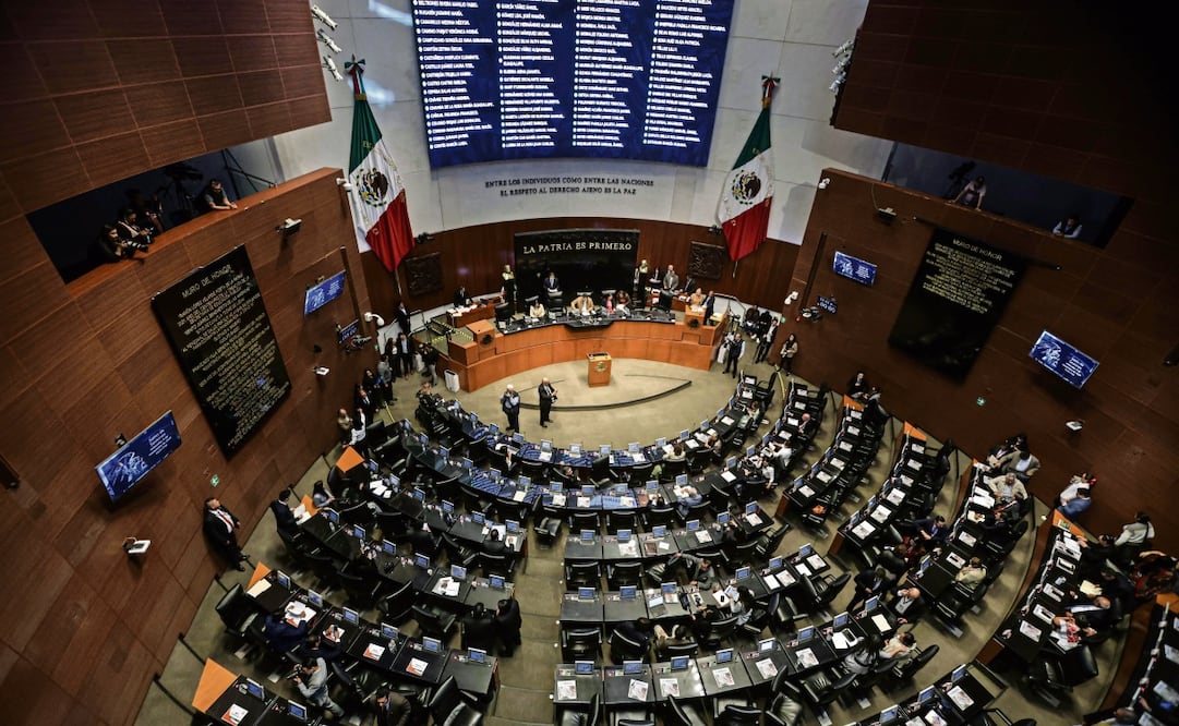 En la Cámara de Senadores se contabilizaron 30 giras internacionales, la mayoría de morenistas, entre ellos Alejandro Murat y Cynthia López. Foto: Archivo EL UNIVERSAL