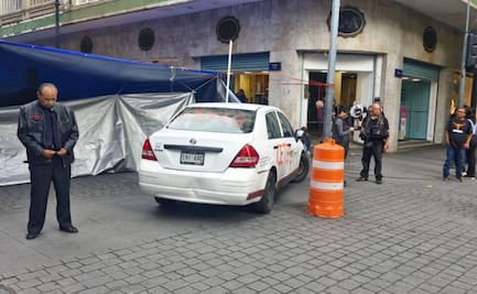 Toman vehículo durante disturbios en Segob; CNTE lo lleva a plantón en el Zócalo