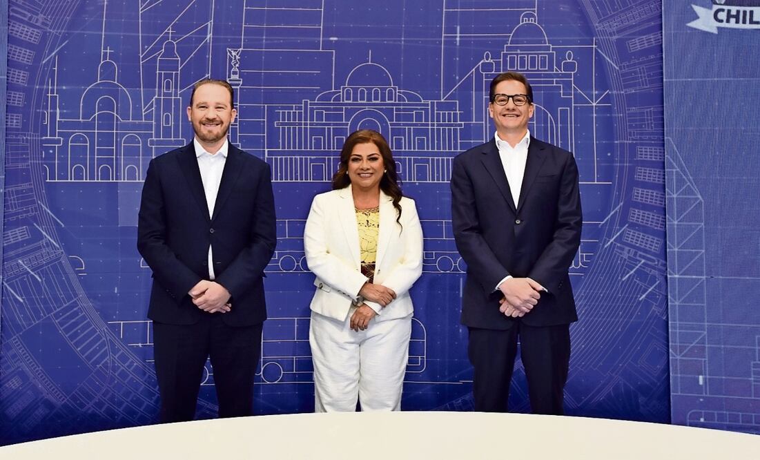 Debate entre candidatos a la CDMX. Foto: Especial
