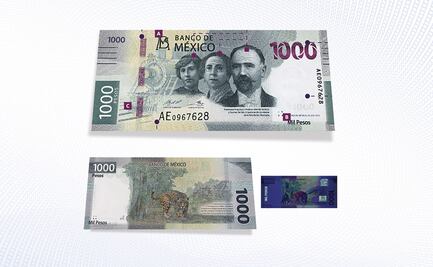 ¿Aún no conoces el nuevo billete de mil pesos? El Mide te enseña a detalle esta denominación