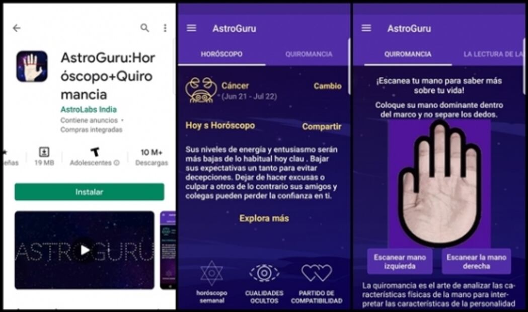 Aplicaciones para conocer tu horóscopo 