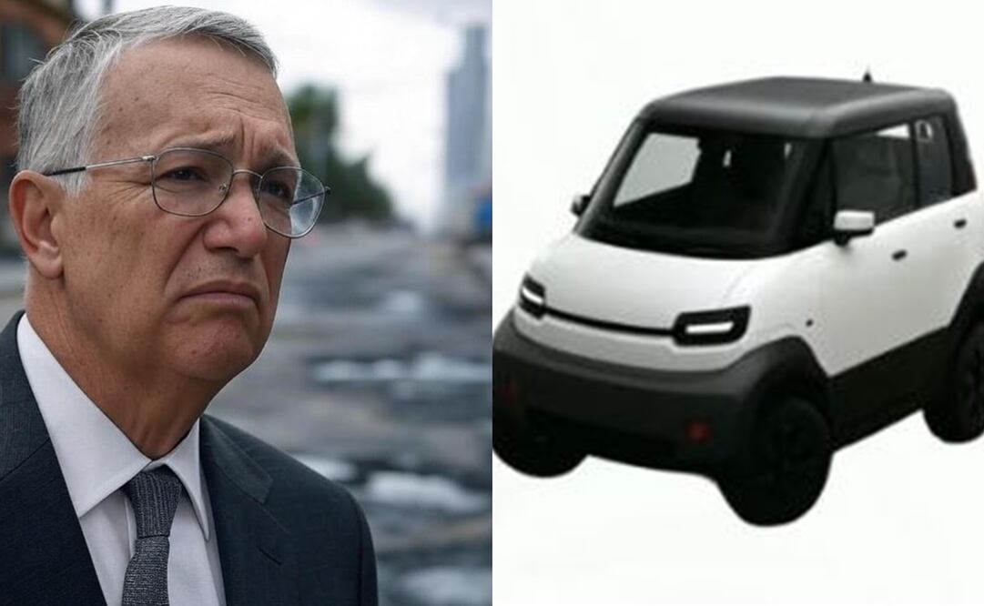 Salinas Pliego lanza dardo a “gobiernícolas” tras anuncio de auto eléctrico Olinia. Foto: Creada con IA