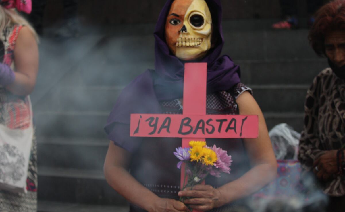México al 8M con 6 mil 440 feminicidios en los últimos siete años y más de 28 mil 500 desaparecidas. Foto: Brenda Martínez/EL UNIVERSAL