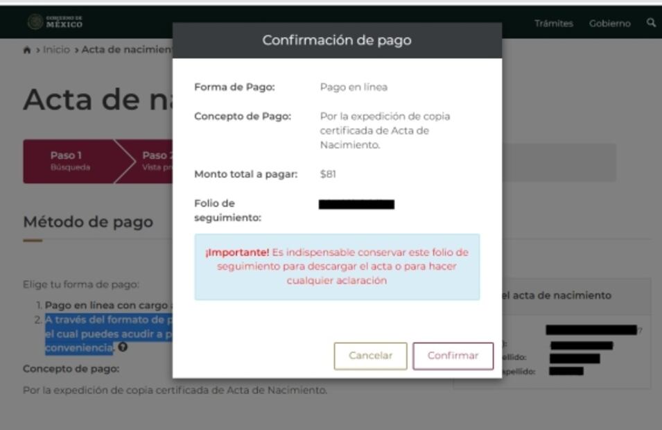 Imprime tu acta de nacimiento por Internet fácil