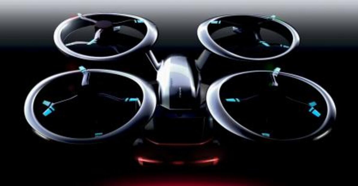 Pop Up Next: dron autónomo de coches y personas