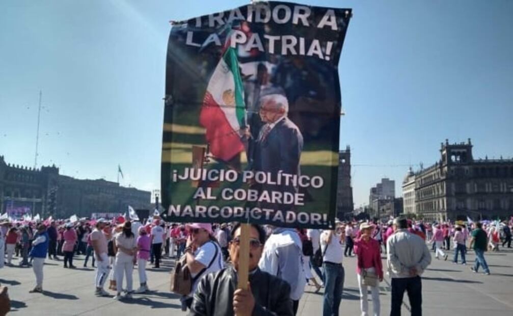 "Mi voto no se toca", minuto a minuto protesta en defensa del INE