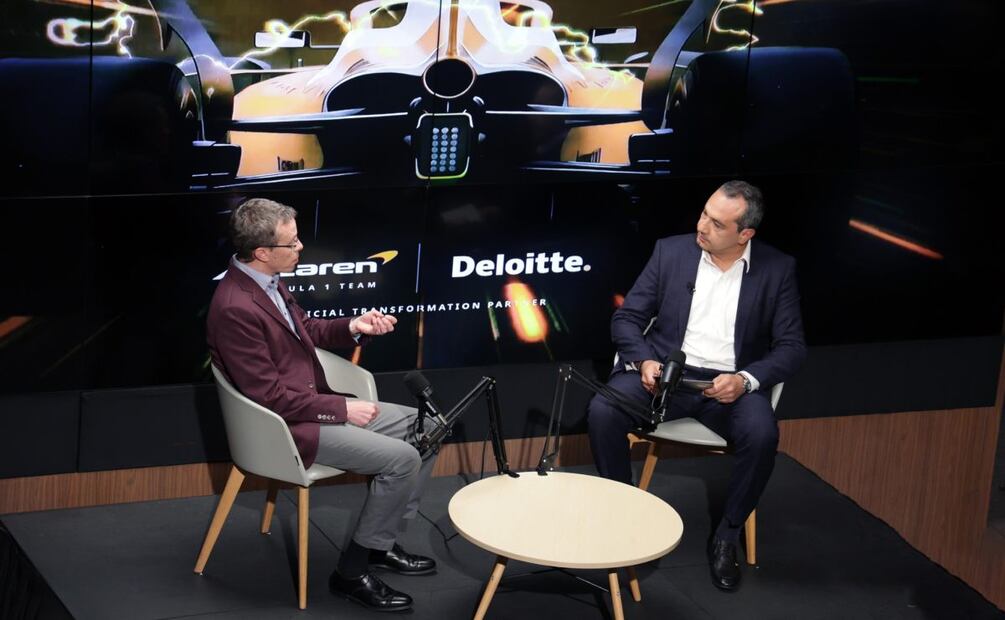 McLaren y Deloitte impulsan la F1 con gemelos digitales e IA | Foto: Abril Macías