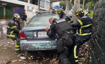 VIDEOS Tromba en la Magdalena Contreras deja al menos 20 viviendas afectadas; activan protocolo de emergencia