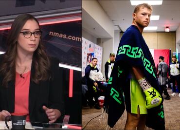Majo González arremete contra Canelo Álvarez en Tercer Grado Deportivo: “Elige campeones viejos”