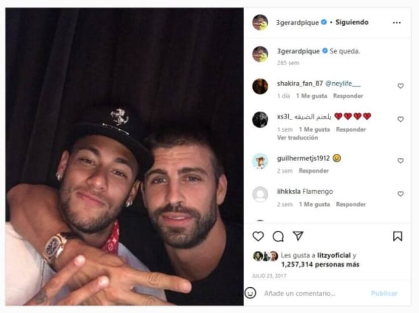 Ahora es por Shakira, pero a Gerard Piqué siempre lo ha acompañado la polémica