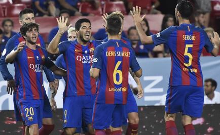 Barcelona gana la ida de la Supercopa de España