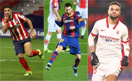 Así marcha la tabla de goleo en LaLiga española