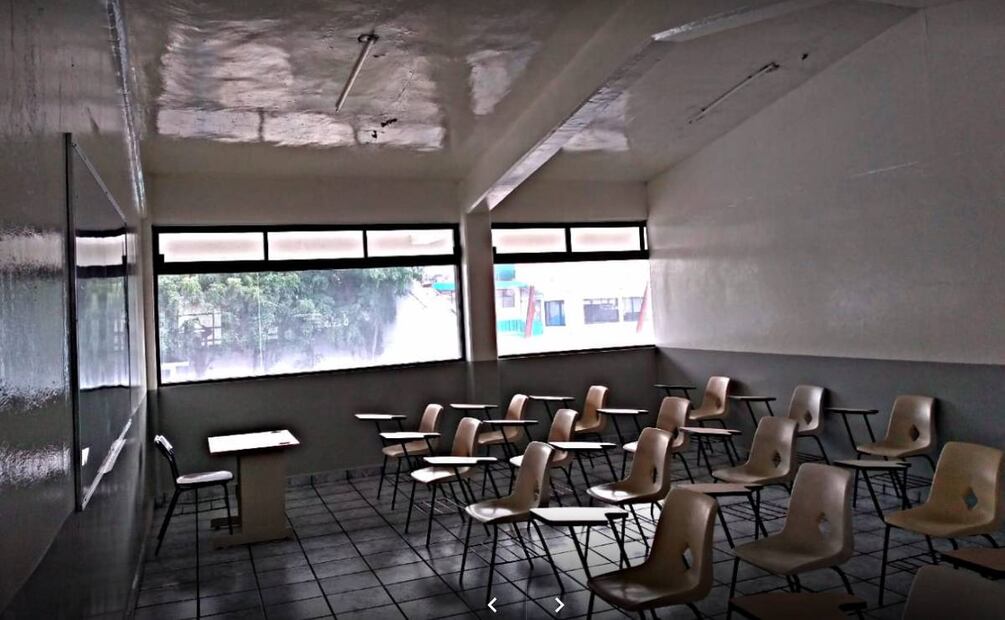 Salón de clases del Centro Universitario Cúspide de México. Foto: Especial