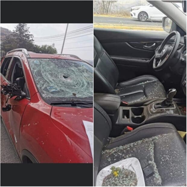 Deslave y volcadura en Edomex deja tres personas heridas