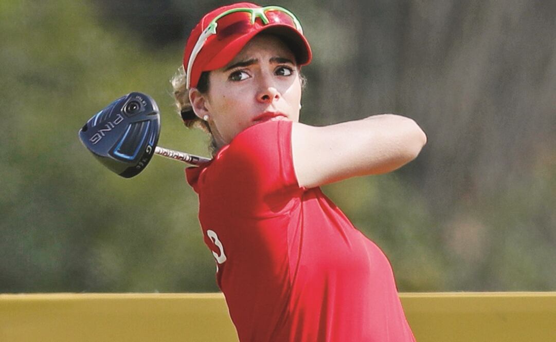Es la única jugadora de México con tarjeta de la LPGA. (ARCHIVO. EL UNIVERSAL)