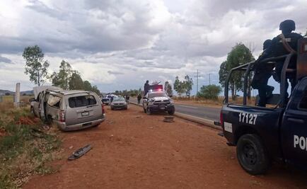 Sufre accidente comitiva de candidato del PES