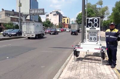 Miden velocidad para prevenir accidentes