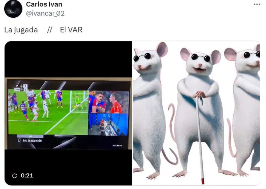 La respuesta en redes sociales, tras la victoria del Real Madrid ante Barcelona - Foto: Especial