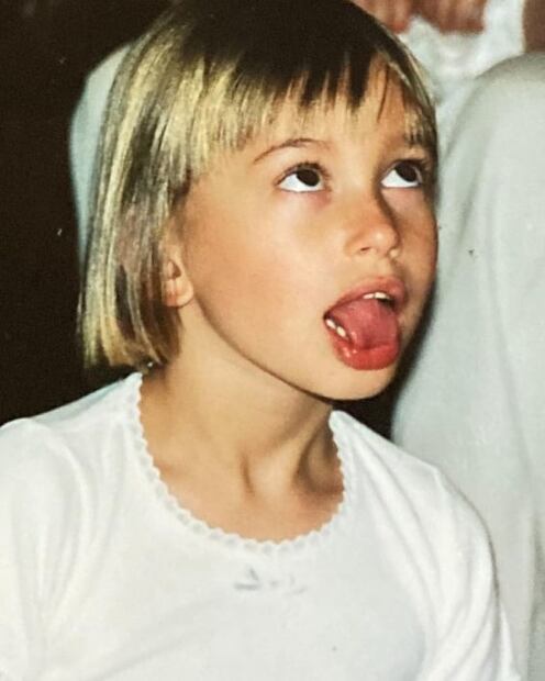 Hailey Bieber: así lucía de niña la modelo