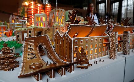 Arquitectos de Londres crean ciudad de pan de jengibre