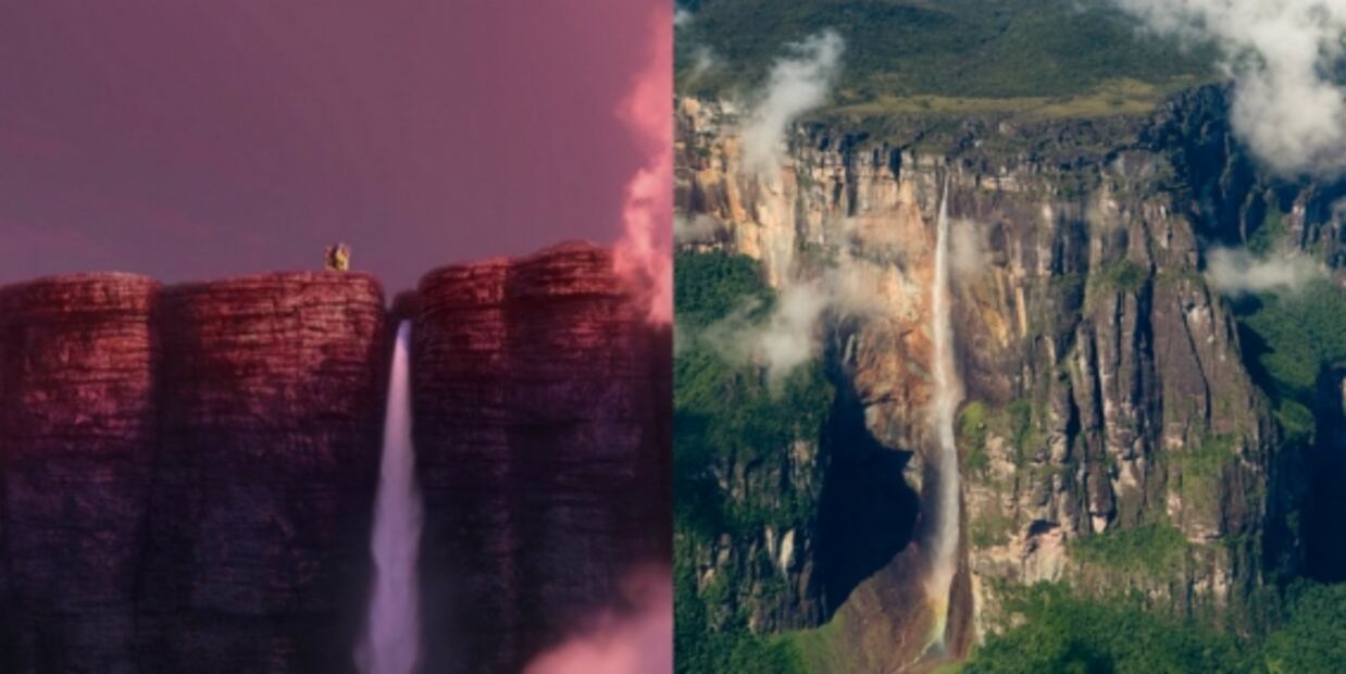 Lugares reales que inspiraron películas de Disney y Pixar