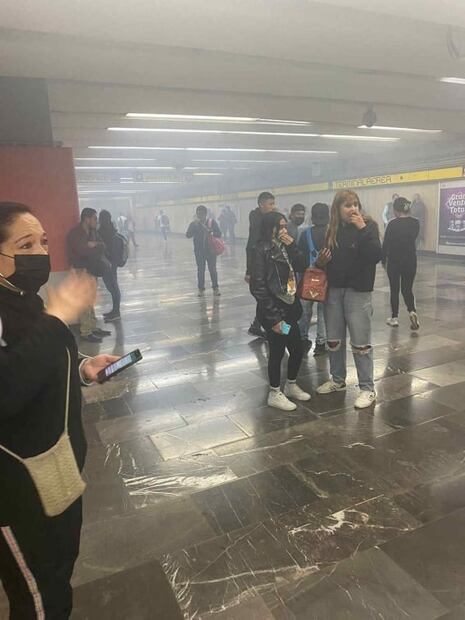 Y ahora, ¿qué pasó en la estación Terminal Aérea de Línea 5 del Metro?