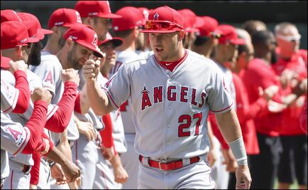 Mike Trout, el beisbolista que "noqueó" al Canelo