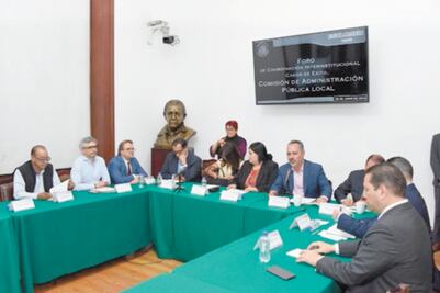 Realizan diputados foro sobre inseguridad