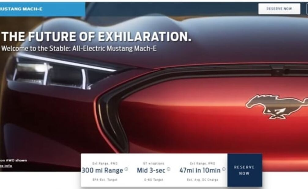 Se filtran imágenes oficiales de la “Mustang SUV”