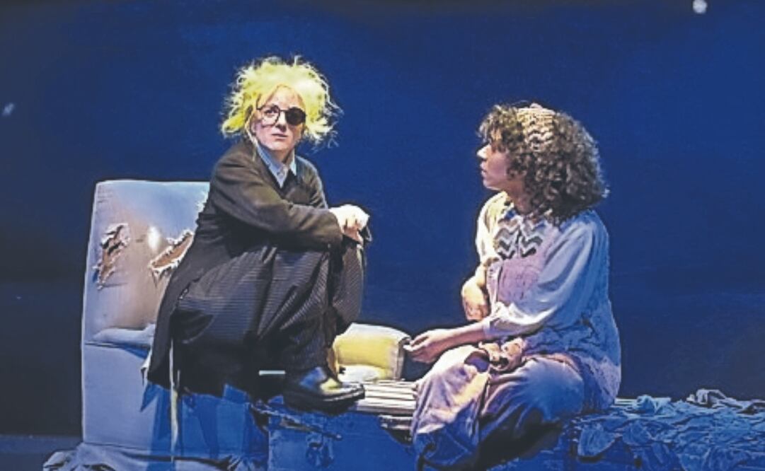 Penella tiene el desafío de comunicar mucho sin palabras, pues interpreta al canario de una niña. Foto: INSTAGRAM @mariapenella