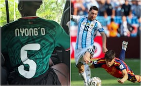 Lupita Nyong'o asistió a la final del Mundial entre España y Argentina, pero con la playera de la selección mexicana