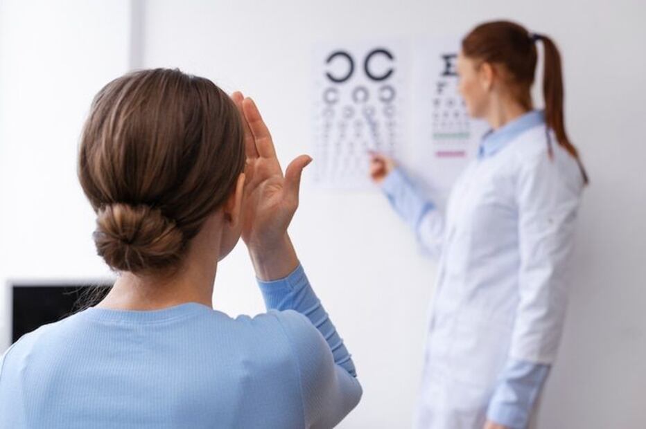 La presbicia y nutrición, tienen una relación crucial para la salud ocular. Fuente: Freepik.