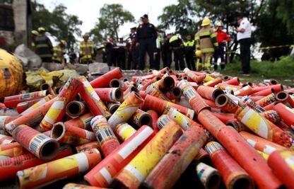 Explosión de pirotecnia en Morelia deja dos heridos