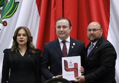 Secretario de Gobierno de Tamaulipas entrega al Congreso estatal el Cuarto Informe de Américo Villarreal; es un "gobierno humanista", dice