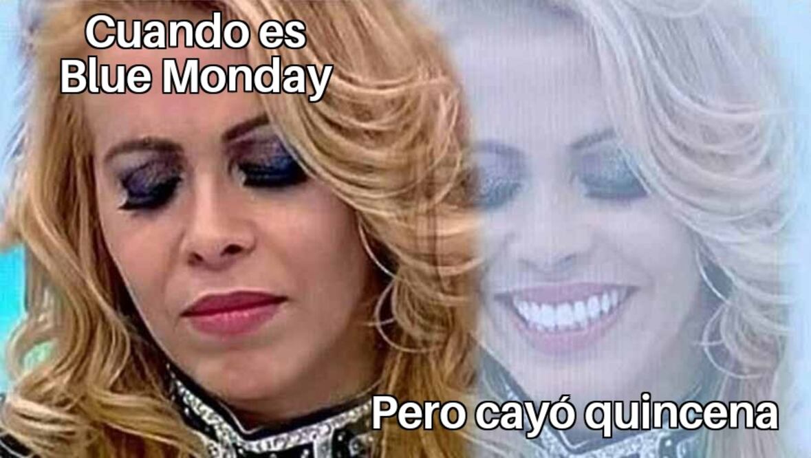 El Blue Monday fue establecido como parte de una campaña publicitaria. Foto: X