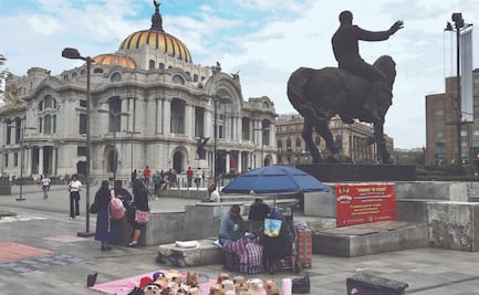 Desbordado, comercio ambulante amenaza corredores culturales 